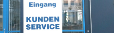 Eingang Kundenservice, Copyright: SWS