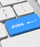 Jobs Taste auf Tastatur, Copyright: md3d@stock.adobe.com 
